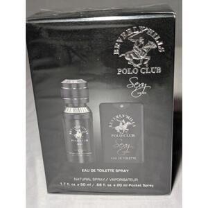 Beverly Hills Polo Club Sexy Men's Fragrance Set 1.7oz EDT & .68oz Pocket Spray